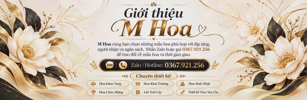 Ảnh bìa Shop hoa tươi Xã Hồ Đắc Kiện Cần Thơ - Thêm sắc hoa cho ngày vui